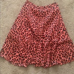 Silky statement skirt !!